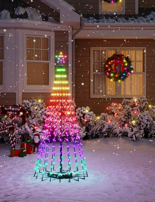 Christmas Cone Tree Lights